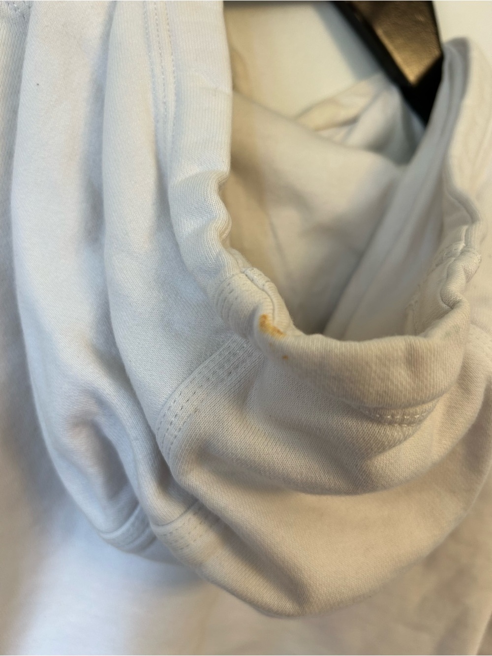 Vintage 80s Nike Blue Tag White Cropped Hoodie - Picture 6 of 6